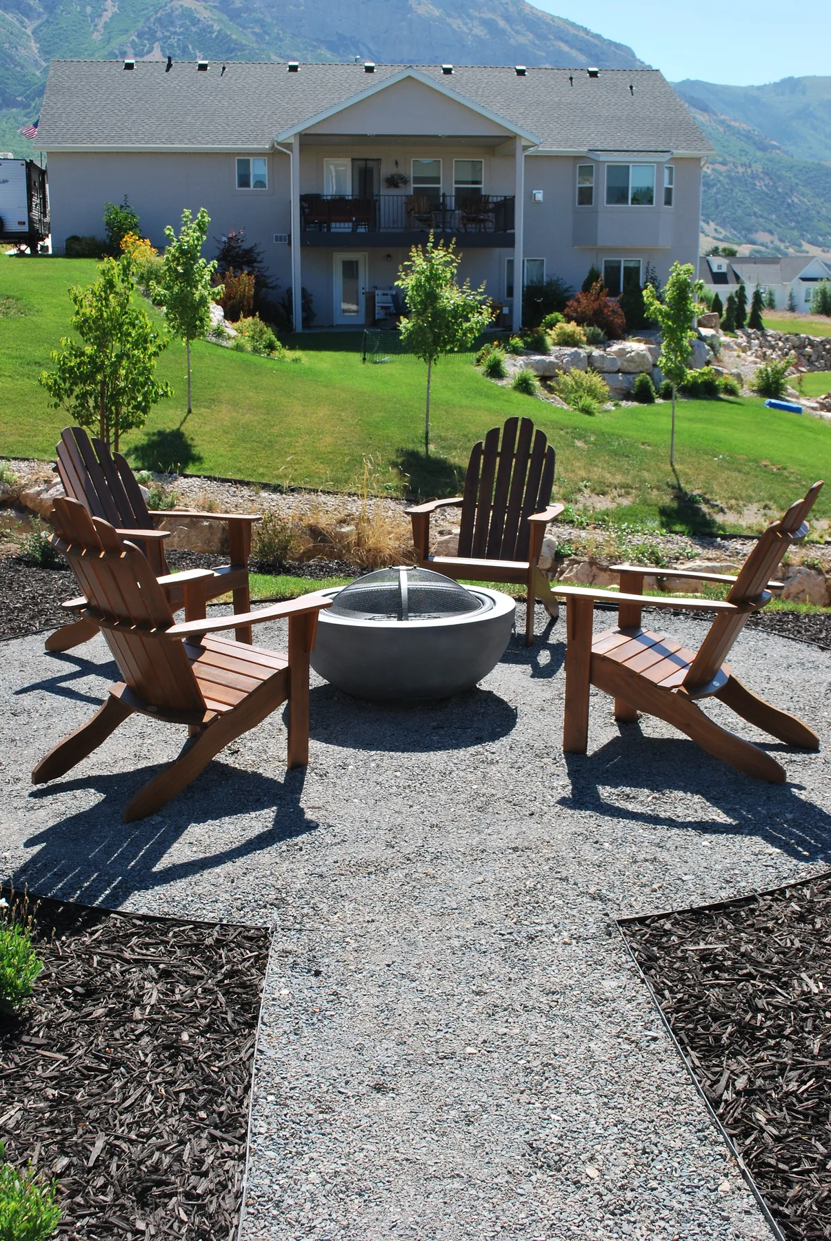 Paver patio and walkway installation by Simplified Landscaping