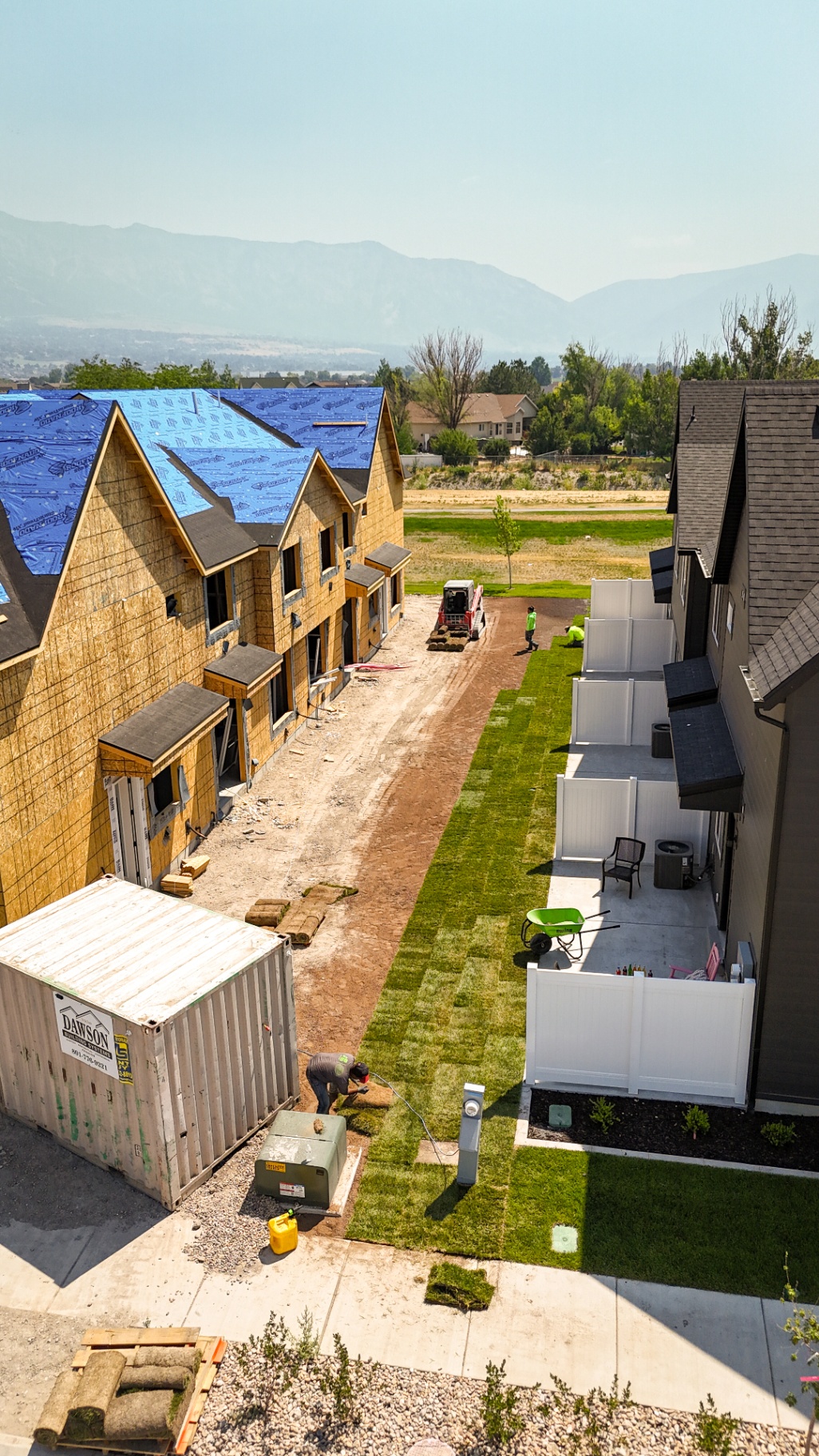 Townhome Sod & Yard Install
