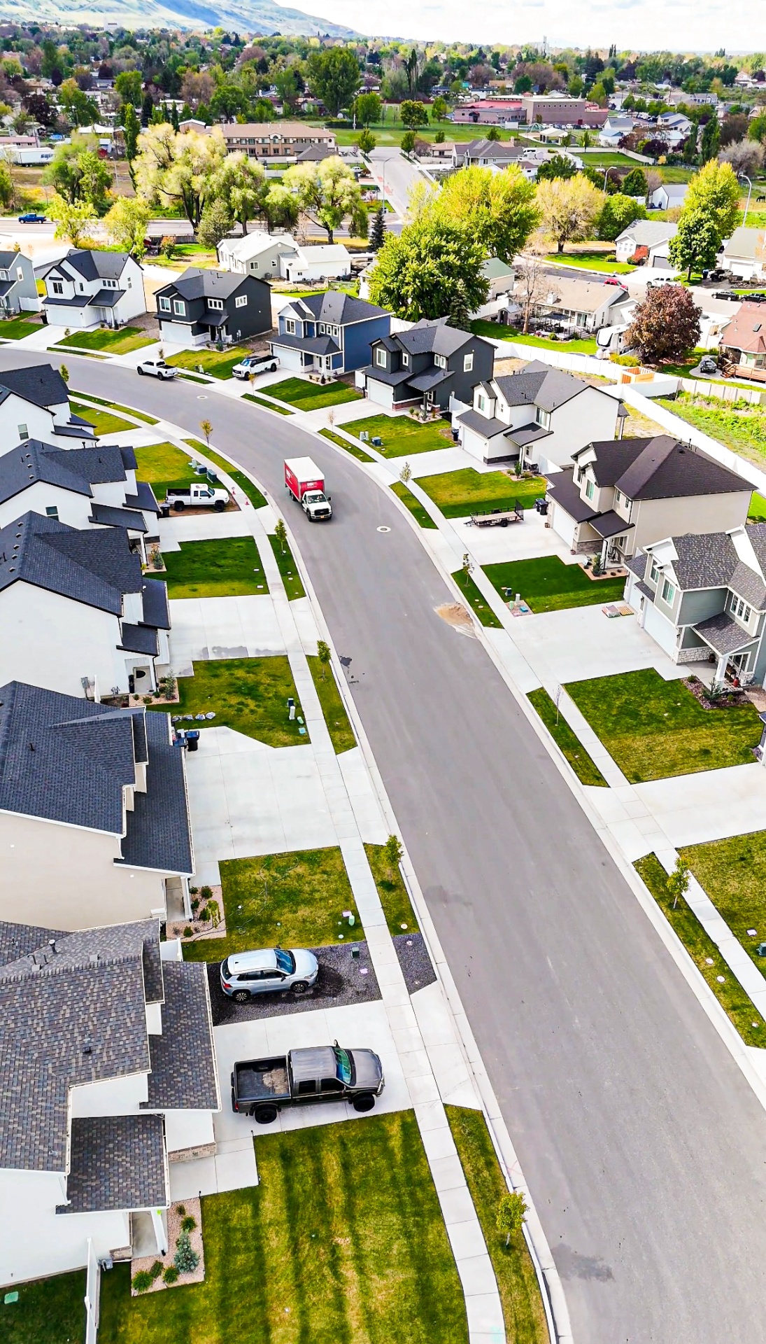 Commercial landscaping project in Northern Utah