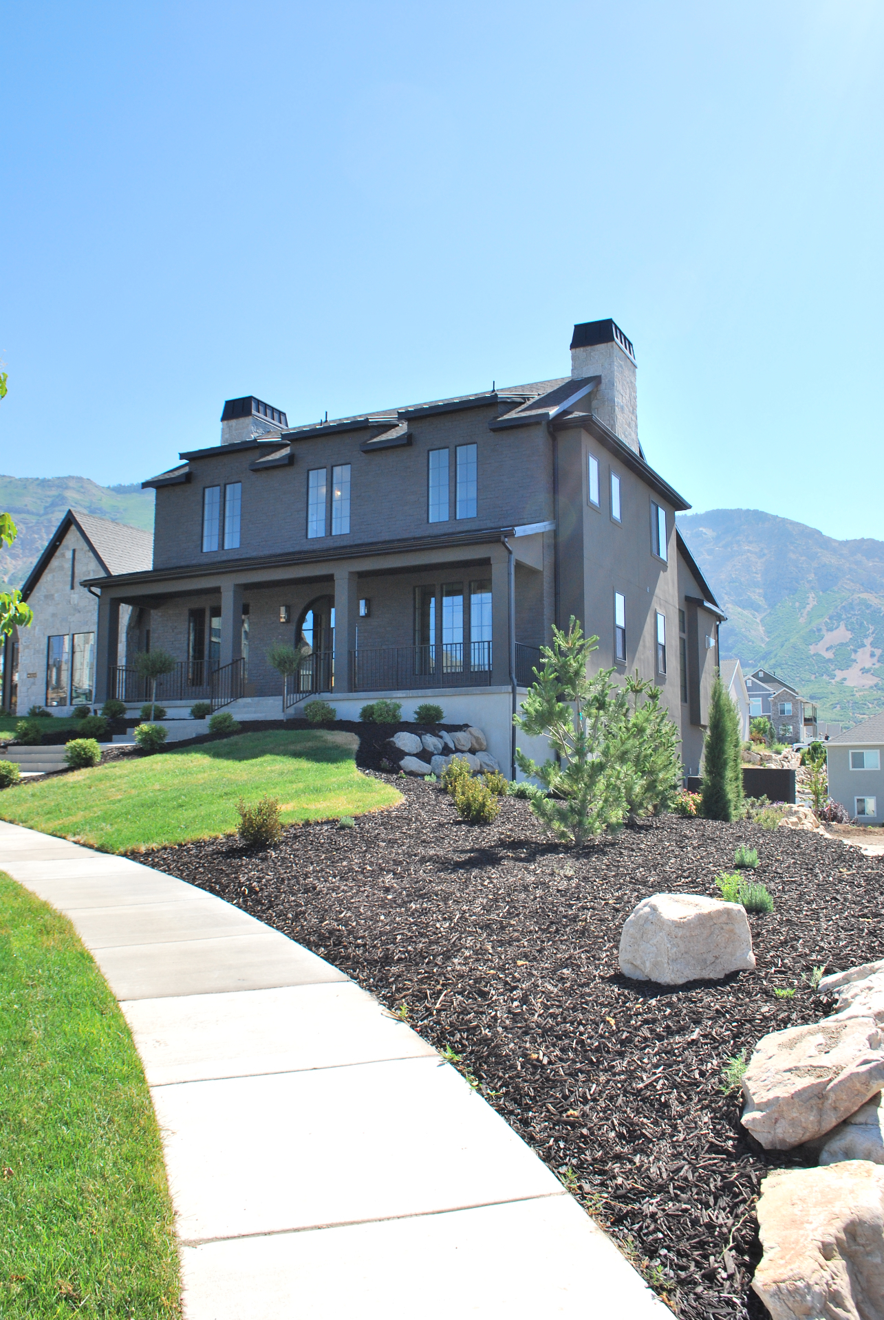 Residential front elevation